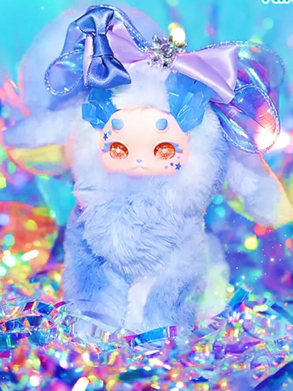 Tutulong Fantasy Creatures Crystal Illusion Confirmed Blue Agate Bunny (蓝玛瑙兔兔龙)